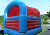 Merah / Biru Inflatable Spiderman Jumping Castle Bouncy House Waterproof