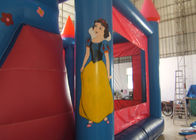 Pink Princess PVC Tarpaulin Inflatable Jumping Castle Slide Untuk Anak-Anak