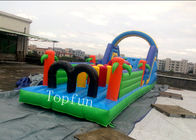 PVC Tarpaulin Inflatable Sports Games / Kursus Rintangan Tiup Untuk Anak-Anak