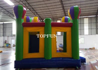 Kids Happy Hop Jumping Castle Dengan Slide Untuk Birthday Party OEM
