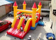 Taman Hiburan Inflatable Jumping Castle Plato PVC terpal 6x5m