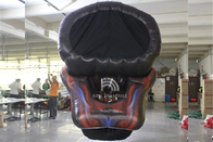 Raksasa Inflatable Tengkorak Pintu Masuk Dekorasi Halloween Inflatable Devil Skeleton Tengkorak Kepala untuk Pesta Klub