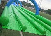Kustom 1200 m Inflatable Slip N Slide PVC Tarpaulin Four Lanes Inflatable Slip Slide