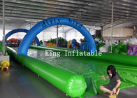 Kustom 1200 m Inflatable Slip N Slide PVC Tarpaulin Four Lanes Inflatable Slip Slide