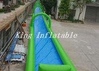 Satu Jalur Inflatable Jalan Air Slide PVC terpal Slip N Slide Untuk Dewasa OEM