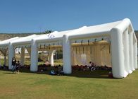 0.6mm Pvc Terpal Air Sealed Inflatable White Tent Untuk Event / Gudang