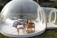 Inflatable Glamping Dome Bubble Tent Luar Ruangan Transparan Hotel Rumah Untuk Disewa