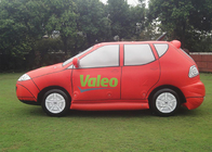 Dekorasi Iklan Model Mobil Tiup Untuk Pameran Festival