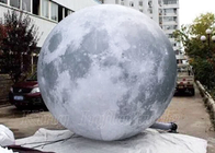 Raksasa Iklan Tiup Model Bulan Planet Besar Globe Balon Dipimpin Untuk Dekorasi