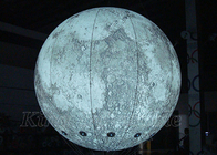 Raksasa Iklan Tiup Model Bulan Planet Besar Globe Balon Dipimpin Untuk Dekorasi