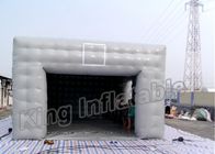 Tenda Acara Tiup Plato PVC Terpal Dengan Berbentuk Kotak Untuk Kegiatan Di Luar Ruangan