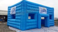 0.4mm Bahan PVC Inflatable Tabernacle Dengan Warna Biru Untuk Sewa