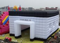 0.4mm PVC terpal Inflatable Marquee Tent Dengan LED Light Untuk Pameran