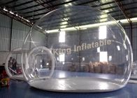 0.65mm PVC Transparan Inflatable Tent Jelas Air Bubble Tent Dengan Single Layer