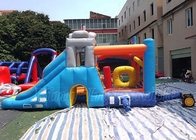 PVC Inflatable Bouncy Castle Home Pesta Ulang Tahun Anak-anak Fun Time Jumping Bounce House