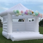 Black Bounce House Kids Inflatable Bounce House Jumping Castle Untuk Anak-anak Pastel Bounce House Inflatable Wedding Bouncer