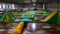Taman Air Besar Peralatan Taman Air Inflatable Terapung Taman Air Inflatable Disesuaikan