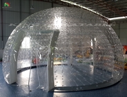 Outdoor Portable Disesuaikan Transparan Inflatable Kubah Kolam Renang Cover Tent Bubble Tent