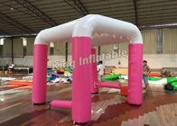 OEM Pink Komersial Inflatable Advertising Tent Inflatable Unsealed ukuran 3 * 3m