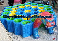 Labirin Rumah Berhantu Inflatable Disesuaikan Untuk Hiburan Dewasa Dan Anak-Anak