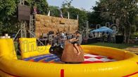 Outdoor Playground Inflatable Banteng Pool Naik Bull Listrik Dengan terpal PVC 0,55mm