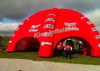 Tenda Spider Tiup Raksasa Merah Diameter 12m Untuk Acara Atau Pameran