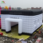 Tenda pernikahan di luar ruangan yang bisa dipadamkan tenda udara bangunan struktur untuk pameran kubus untuk pesta
