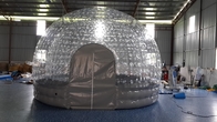 Tenda Penonton Bintang Bubble Dome Tenda Luar Terbakar Transparan