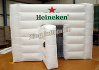 PVC Tarpaulin White Inflatable Event Tent Dengan Pencetakan Logo SGS