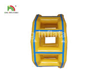 Bahan PVC Kedap Udara Kuning 2.5m Inflatable Air Roller 2.5m Tinggi Atau Mainan Disesuaikan