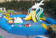 Menakjubkan Taman Air Inflatable PVC Raksasa untuk Outdoor Permainan Air Musim Panas Diameter 30m