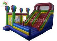 0.55mm PVC Tarpualin 4 In 1 Combo Inflatable Jumping Bouncer Dengan Slide Untuk Anak-Anak