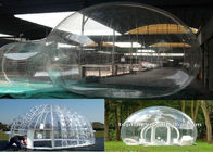 Tenda gelembung tiup transparan / tenda yang jelas untuk pameran dan pertunjukan komersial