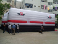 Tenda Acara Inflatable Square Terang / 12m Putih Waterproof Cloth Inflatable Tent