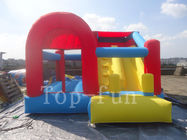 Anak-anak Backyard Fun World Inflatable Jumping Castle dengan PVC terpal, Warna dan Ukuran Disesuaikan