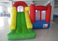 Combo Rumah Bouncing Inflatable Komersial Disesuaikan Dengan Pencetakan Logo / Kids Paradise Fun City