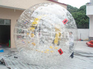 PVC Transparan Inflatable Zorb Ball, Fantastic Zorbing Ball 3m Dia Untuk Water Park