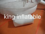 Kustom Jelas PVC Balon Gelembung Tiup Salju Dunia Tenda Dengan Basis Kedap Udara