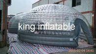 1.0 Mm PVC Transparan Inflatable Air Tent 5m Diameter CE Persetujuan