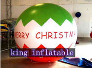 Iklan Natal Inflatable Balon 3M Diameter PVC Untuk Promosi