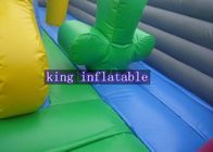 Lovely Mickey Kids Inflatable Amusement Park Untuk Jumping Fun 0.45mm - 0.55mm PVC
