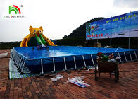 Taman Air Inflatable Gajah Kuning Disesuaikan Dengan Slide / Pool / CE Air Pump