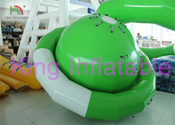 Taman Air Inflatable Biru / Putih Multi Menyenangkan Dalam Geser, Kolam Renang Dan Mainan Air