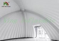 White Grey Dome Spider Inflatable Event Tent Oleh Waterproof PVC Tarpaulin