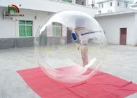 Bola Inflatable Transparan Berjalan Di Atas Air Bola Air Berjalan 2 m Diameter 0.8mm PVC