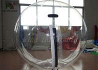 Jelas PVC 2m Dia Inflatable Aqua Water Ball Bagus Las / YKK-zip Dari Jepang