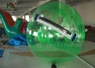 2m Hijau PVC Inflatable Walk On Water Ball / Inflatable Air Walking Ball