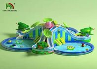 Lucu Taman Air Inflatable Besar, Taman Bermain Anak-Anak Mengambang Sertifikat EN71-2-3