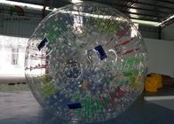 Sesuaikan 1.0mm PVC Inflatable Zorb Ball Dengan Cahaya Warna-warni Untuk Penggunaan Bisnis