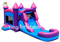 Girl Big Infltable Bounce House Dry Slide Dengan CE Blower 5mL * 4mW * 3mH